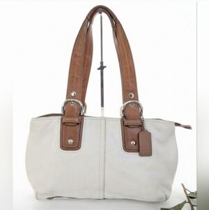 🍍Coach Alex Soho Pebbled Leather Tote Shoulder Bag